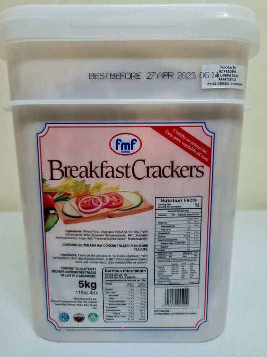 Breakfast Crackers 5 KG Bucket